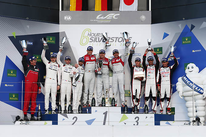 Audi doorbreekt zegereeks van Porsche in Silverstone; wereldkampioenen crashen + UITSLAG